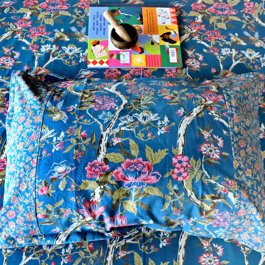 ARUSHII Double bedsheet in cotton –spring time