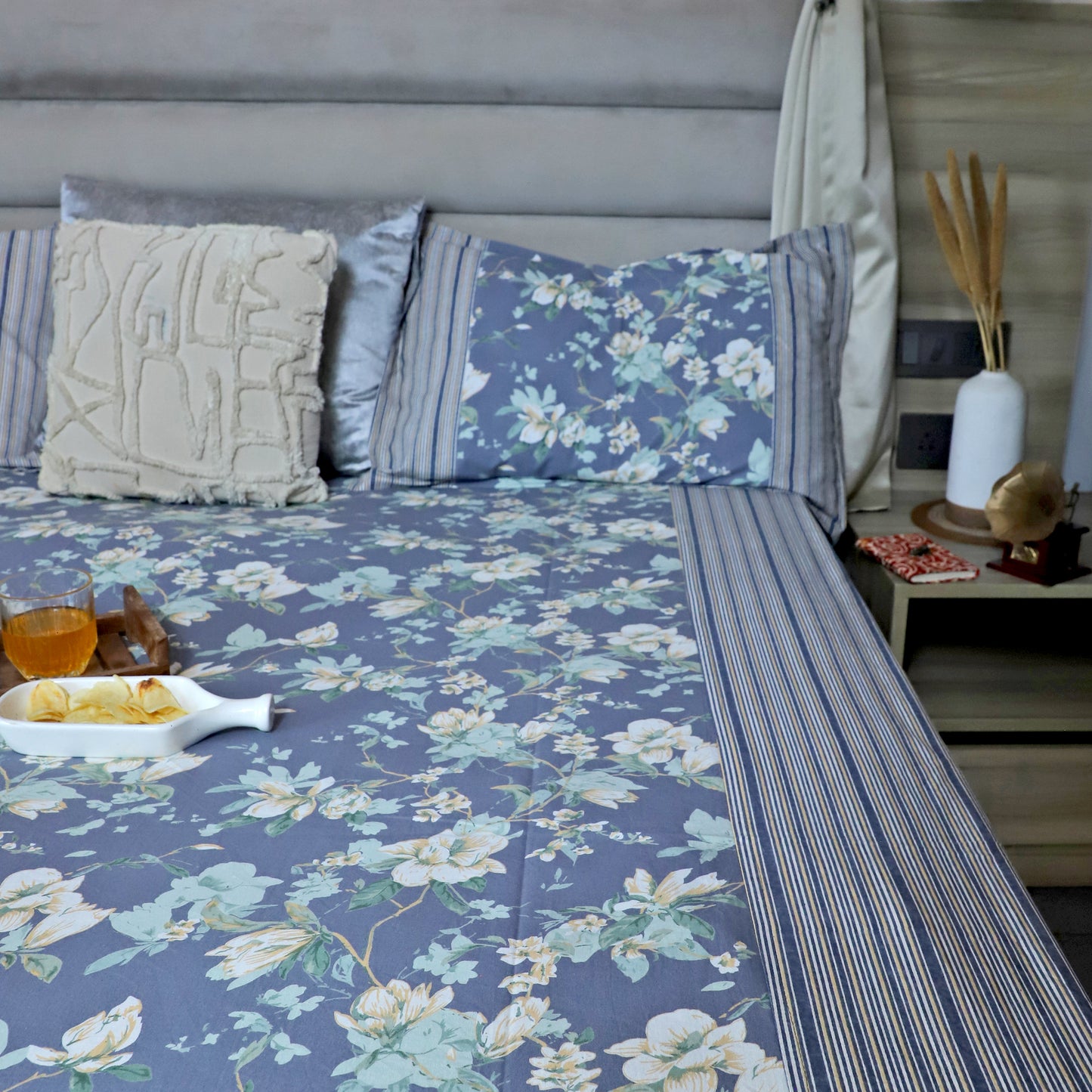 ARUSHII Double bedsheet in cotton – Bahaar