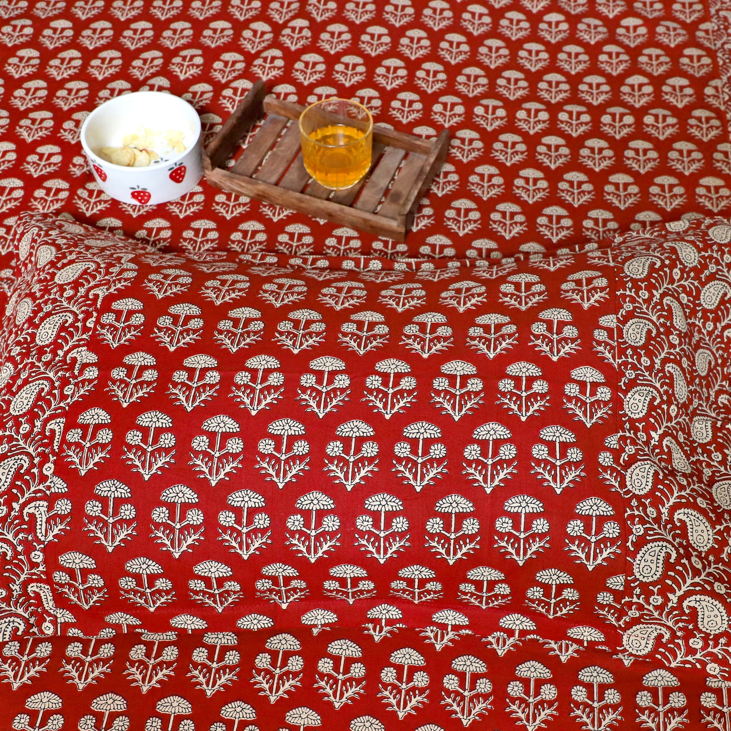 ARUSHII Double bedsheet in cotton – Nakashi