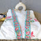 ARUSHII Handblocked Waffle cotton Bathrobes-Futuristic flowers