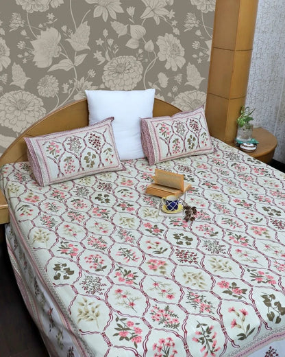 ARUSHII Double bedsheet in cotton – Ranchi-Everyday bedsheet