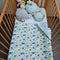 ARUSHII Cotton Reversible Kids Razai/ Quilt – Elephant – Handblocked by artisans