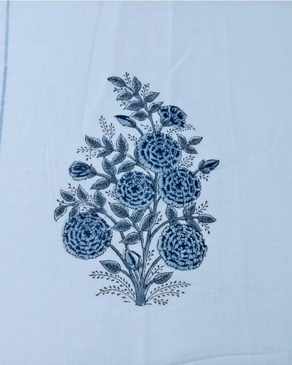 ARUSHII Double bed mulmul dohar – Amer- Handblocked by artisans