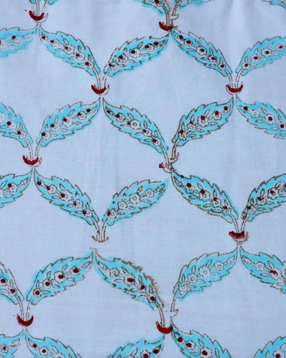 ARUSHII Double bed mulmul dohar – Heritage- Handblocked by artisans