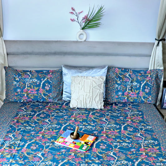 ARUSHII Double bedsheet in cotton –spring time