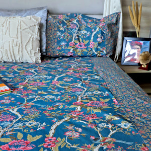 ARUSHII Double bedsheet in cotton –spring time
