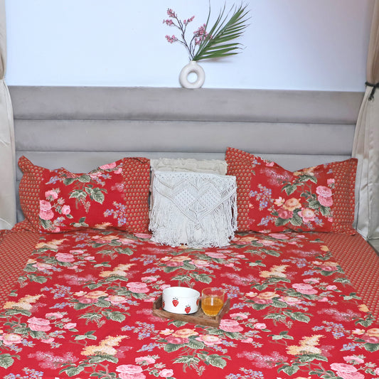 ARUSHII Double bedsheet in cotton – Lal Bahaar