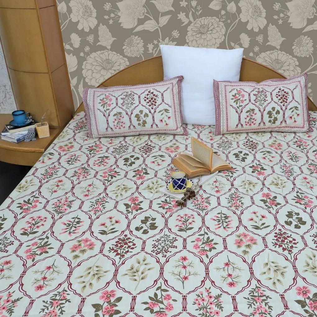 ARUSHII Double bedsheet in cotton – Ranchi-Everyday bedsheet