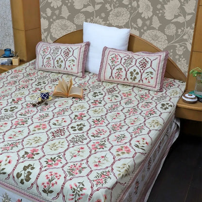 ARUSHII Double bedsheet in cotton – Ranchi-Everyday bedsheet