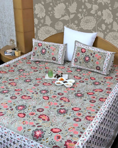 ARUSHII Double bedsheet in cotton -Lucknow- Everyday bedsheet