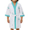 ARUSHII Cotton Unisex Bathrobe for Kids -flamingo- Handblocked by artisans