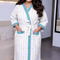 ARUSHII Handblocked Waffle cotton Bathrobes-Pacman