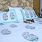 ARUSHII Double bedsheet in percale cotton – Kyaari- Handblocked by artisans