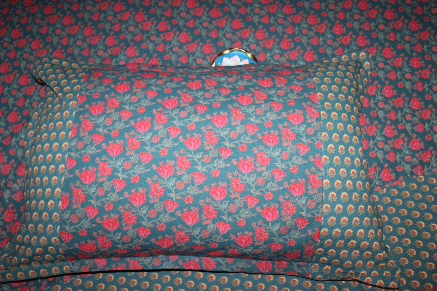 ARUSHII Double bedsheet in cotton – Floral Burst - bedsheet