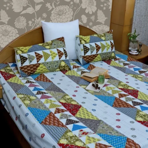 ARUSHII  Double bedsheet in cotton -Agra-  Everyday bedsheet