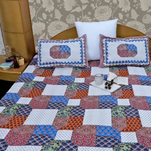 ARUSHII  Double bedsheet in cotton – Guwahati- Everyday bedsheet