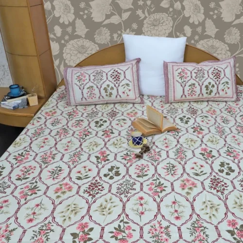 ARUSHII  Double bedsheet in cotton – Ranchi-Everyday bedsheet